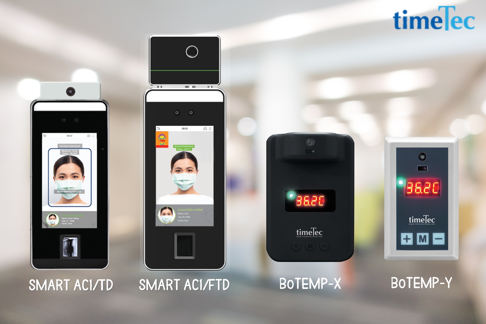 TimeTec Biometrics Thermal Products