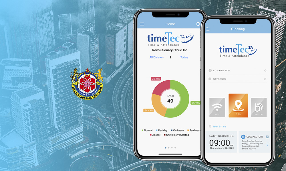 Majlis Bandaraya Shah Alam (MBSA) Launched Smart Attendance Program TimeTec TA as the Attendance System of the Council