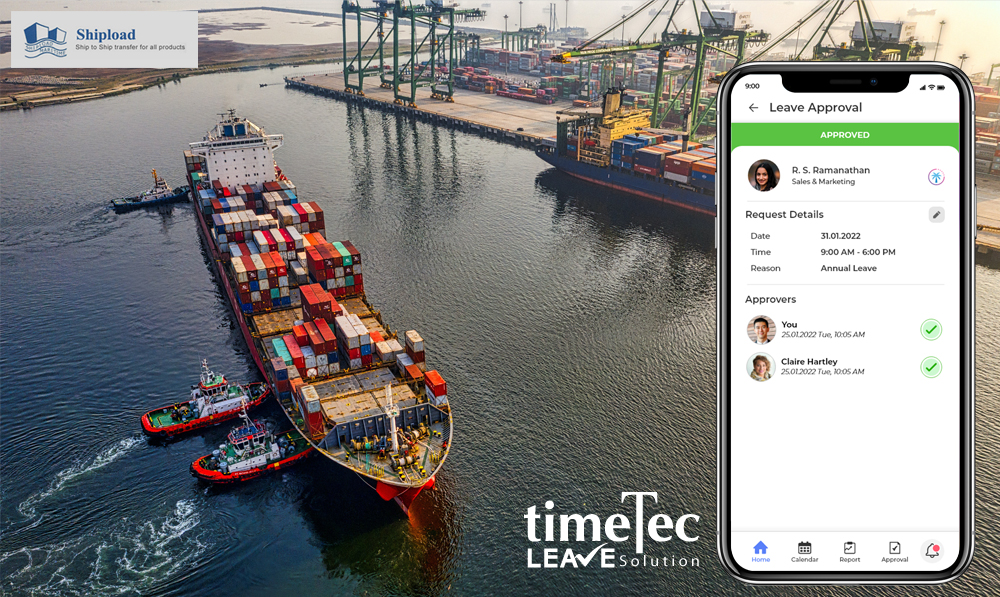 Shipload Maritime Malaysia Streamline Leave System with TimeTec Leave