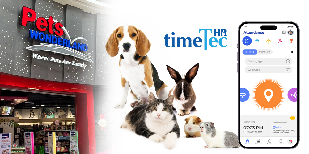 TimeTec Attendance Creates a Seamless Work Environment for Pets Wonderland