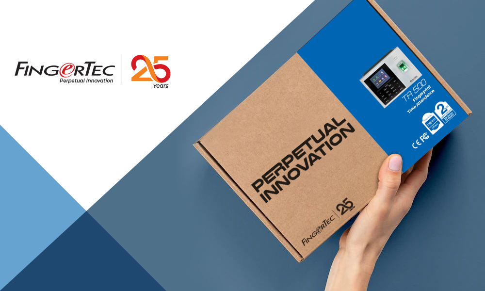 Celebrating 25 Years of FingerTec with Our New Packaging! 