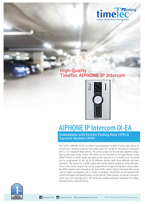 AIPHONE IP Intercom IX-EA